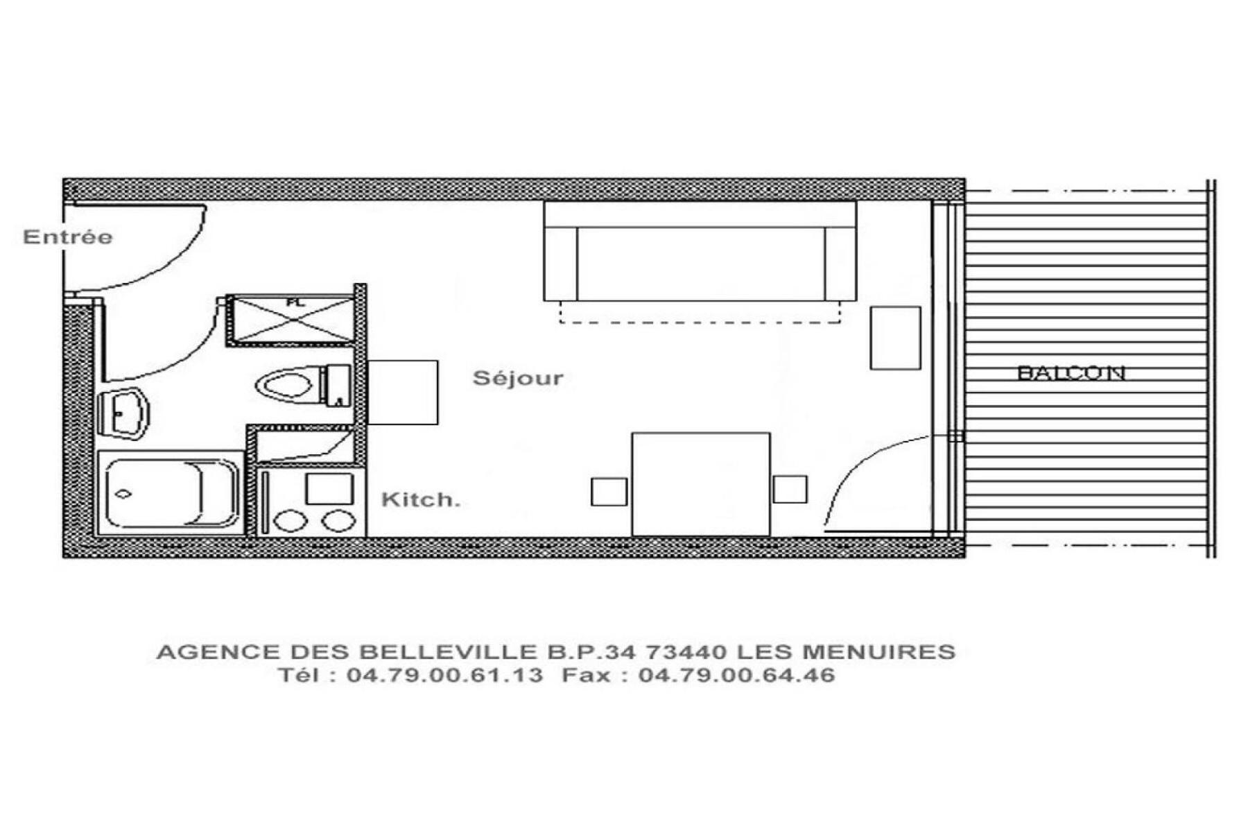 Residence Dorons - Studio Agreable - Centre Station Mae-3404 Saint-Martin-de-Belleville Exteriér fotografie